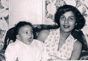 Mom and Me April 1955 cropped